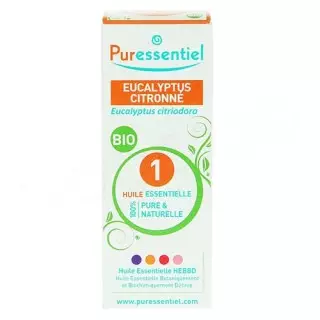 Puressentiel Huile Essentielle Bio Eucalyptus Citronné 10ml 