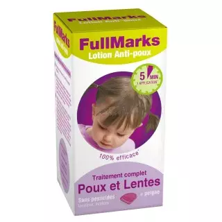 Full Marks Lotion Anti-Poux + Peigne 150m