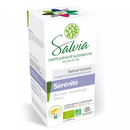 Salvia Nutrition Safran'aroma 60 comprimes