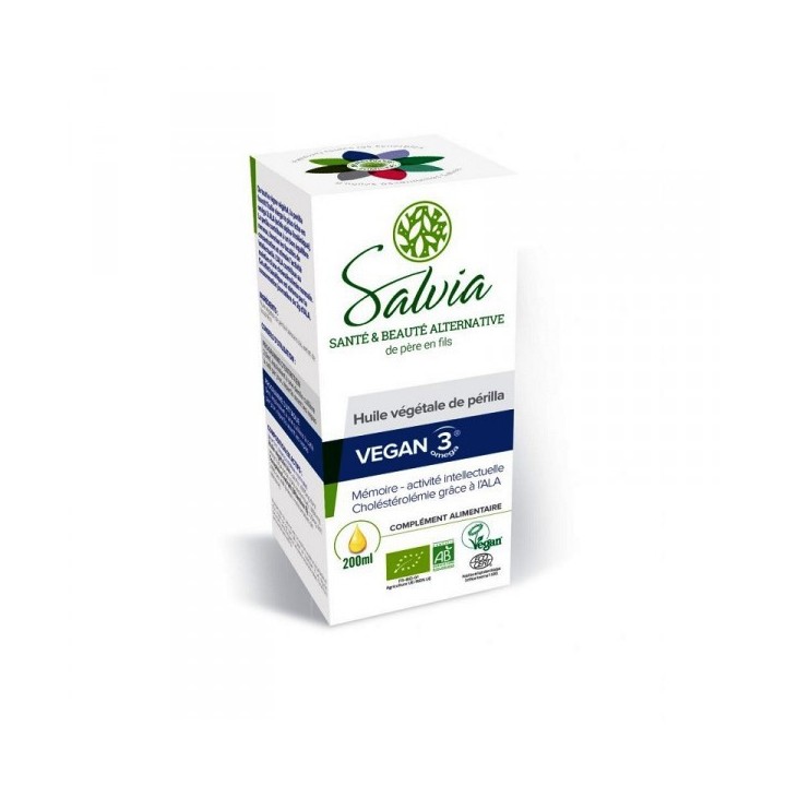Salvia Nutrition Vegan 3 omega 200 ml