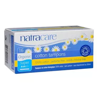 Natracare Tampons Super Avec Applicateur 16 unités