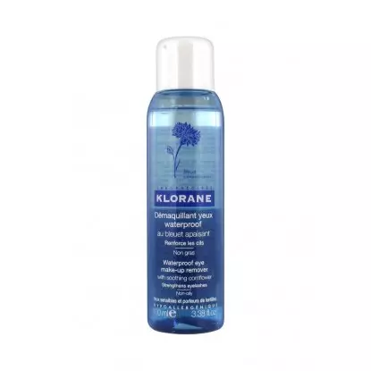 Klorane Démaquillant Yeux Waterproof au Bleuet 100 ml