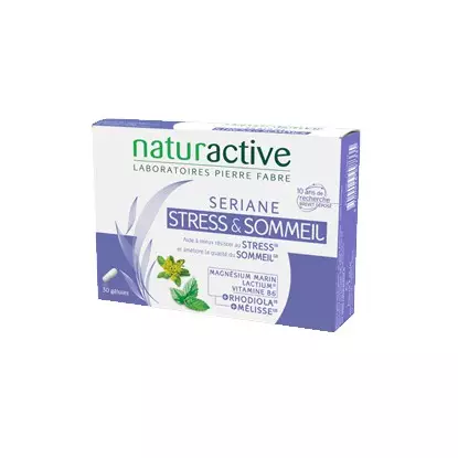 Naturactive Sériane Stress et Sommeil 30 gélules