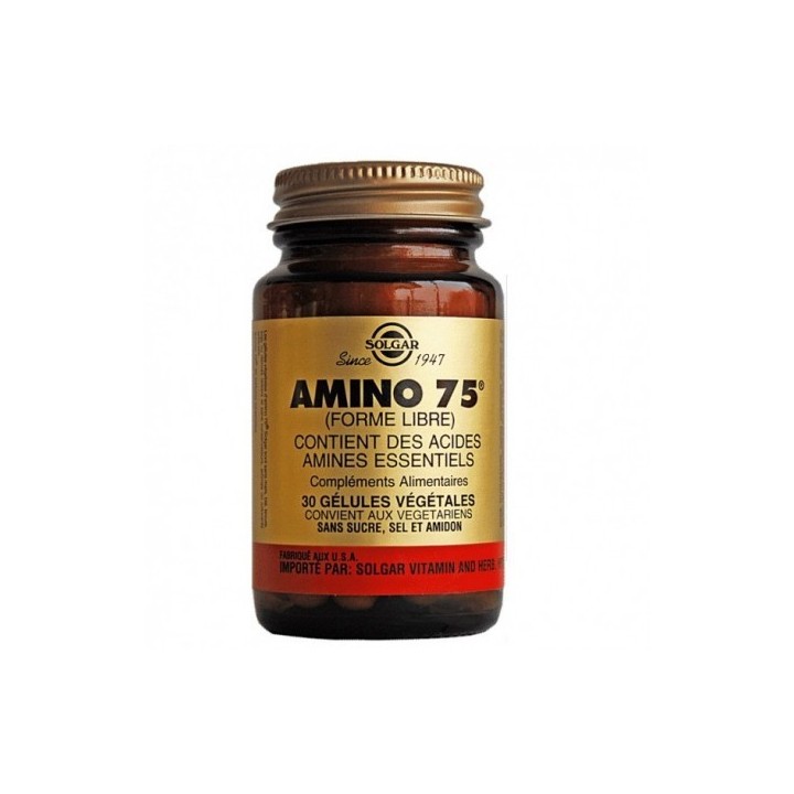 Solgar Amino 75 30 gélules