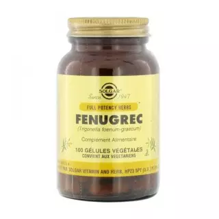 Solgar fenugrec 100 gélules