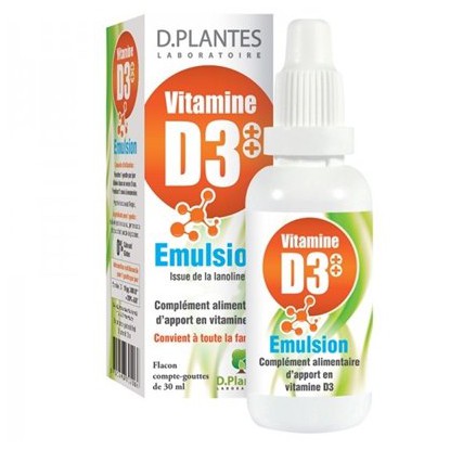 D.Plantes Vitamine D3++ Emulsion - 20 ml