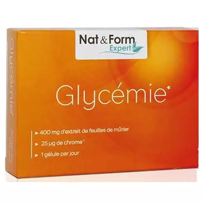 Nat & Form Glycémie 30 gélules