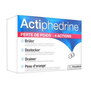 3C Pharma Actiphedrine 60 Comprimés