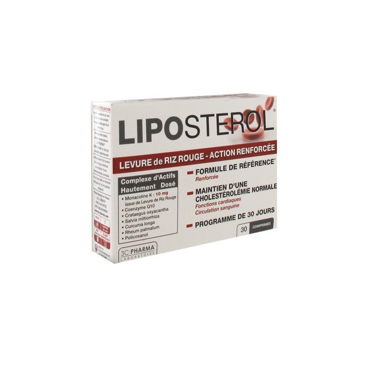 3C Pharma Liposterol 30 Comprimés