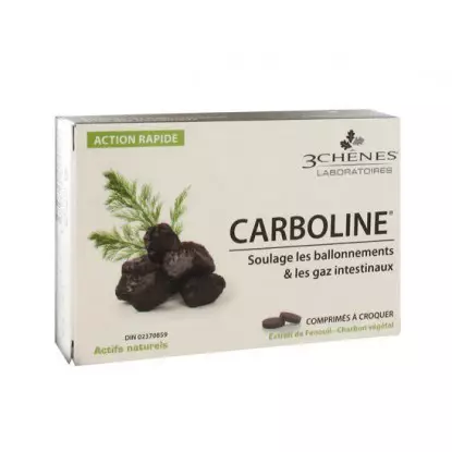 3 Chênes Carboline 30 Comprimés