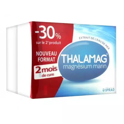 Thalamag Magnésium Marin Lot 2 x 60 Gélules