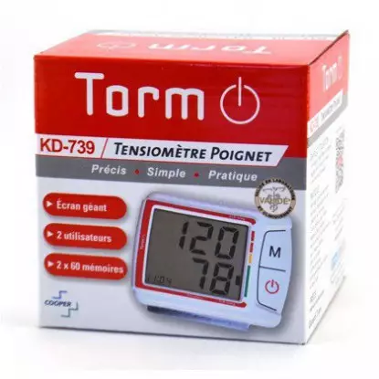 TORM KD-739 Auto Tensiometre de poignet