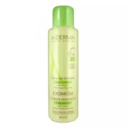 Aderma Exomega Gel Lavant Bébé 500 ml