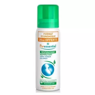 Puressentiel Respiratoire Spray 19 Huiles Essentielles 60ml