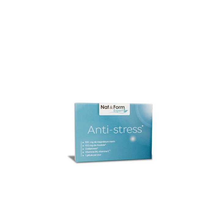 Nat & form Anti stress 30 gélules 