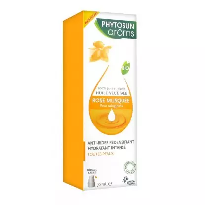 Phytosun Arôms Huile Végétale Rose Musquée 50 ml