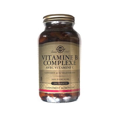 Solgar vitamines B Complexe C 250 tablets - PurePara