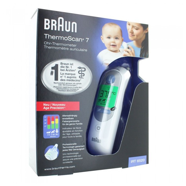 Braun Thermoscan 7 thermomètre auriculaire