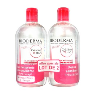 BIODERMA Crealine H2O TS micellar solution 500ml package