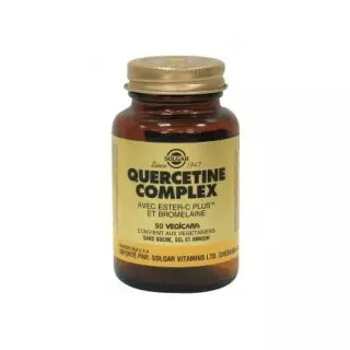 Solgar Quercétine Complexe 50 gélules végétales 