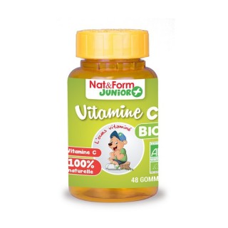 Nat & Form Ours + Vitamine C bio 48 oursons