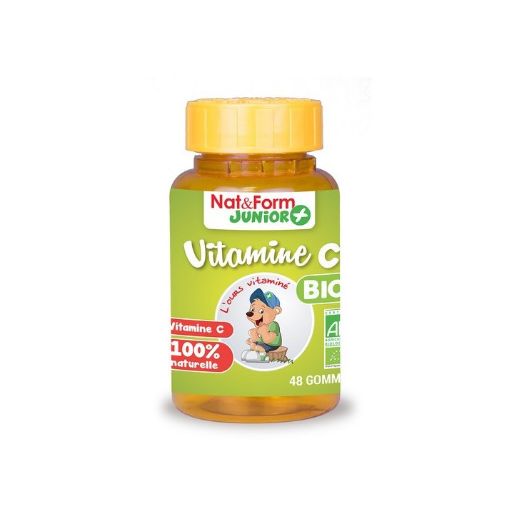Nat & Form Ours + Vitamine C bio 48 oursons