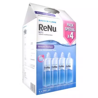 Bausch + Lomb ReNu MPS Solution Multi 4 x 360 ml