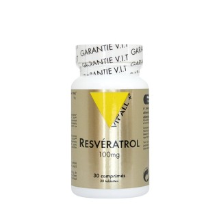 Vitall + Resveratrol 100mg 30 comprimes