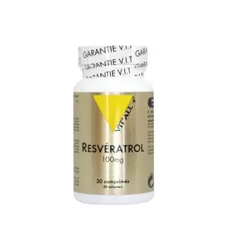 Vitall + Resveratrol 100mg 30 comprimes