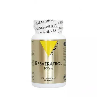 Vitall + Resveratrol 100mg 30 comprimes