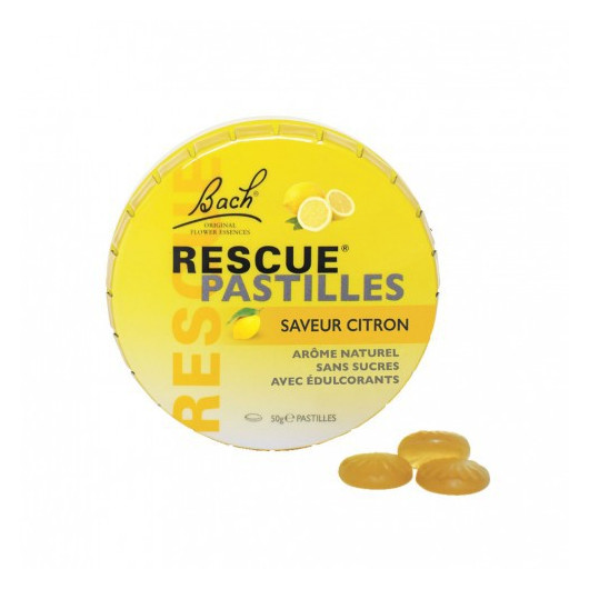 Pastilles Biofloral Rescue Fleurs De Bach - Format Familial 50g - Bio & Naturel