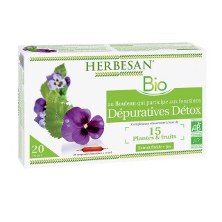 Herbesan Depurative detox 20 ampoules