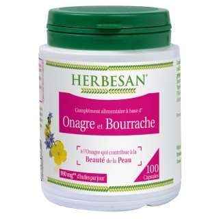 Herbesan Onagre - Bourrache 100 cpr