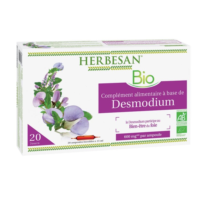 Herbesan Desmodium Bio 20 ampoules