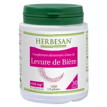 Herbesan Levure de Biere 120 gélules