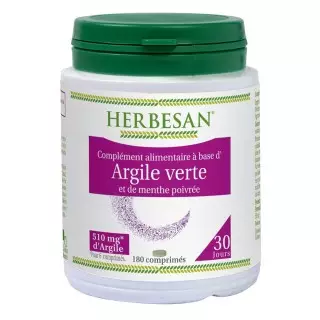 Herbesan Argile verte Bio 180cpr