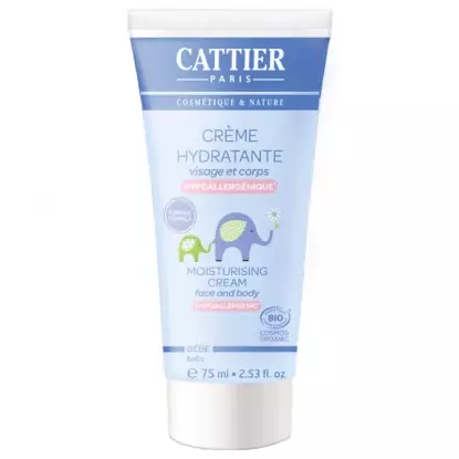 Cattier Crème hydratante bébé 75ml