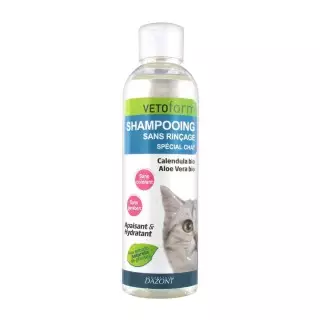 Vetoform Shampooing Sans Rinçage Chat 200 ml
