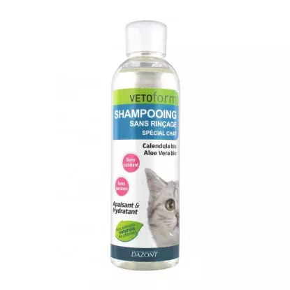 Vetoform Shampooing Sans Rinçage Chat 200 ml