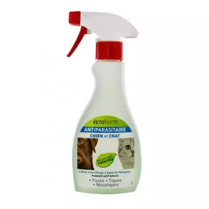 Vetoform Antiparasitaire Chien et Chat 250 ml