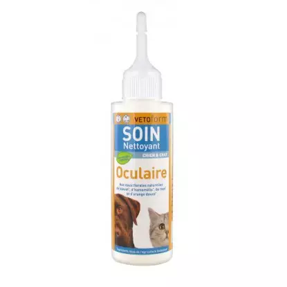 Vétoform Soin Oculaire Chien Chat 100 ml