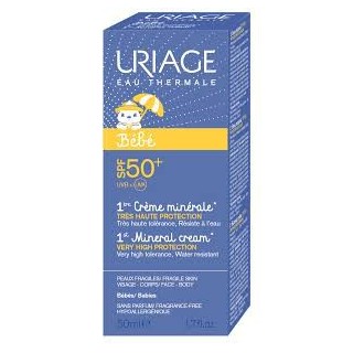 Uriage Bébé crème minérale SPF 50+ 50ml