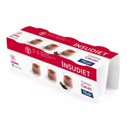 Insudiet Crème Cacao Sans Gluten 3 x 150gr