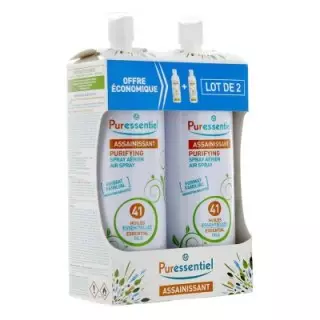 Puressentiel Spray Assainissant 41 Huiles LOT 2X 500ml