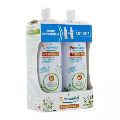 Puressentiel Spray Assainissant 41 Huiles LOT 2X 500ml