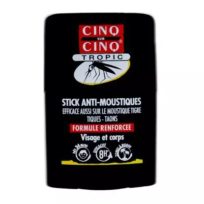 Cinq sur cinq Tropic Stick anti-moustiques 20ml