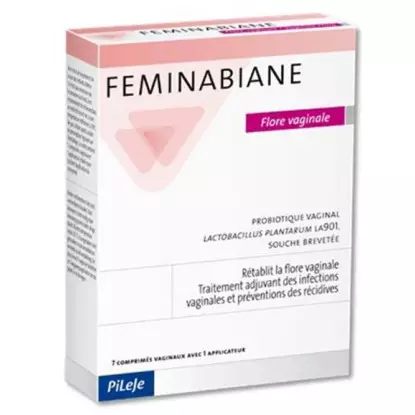 Feminabiane Flore Vaginale 7 comprimés vaginaux + 1 applicateur