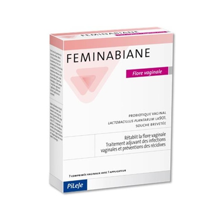 Feminabiane Flore Vaginale 7 comprimés vaginaux + 1 applicateur