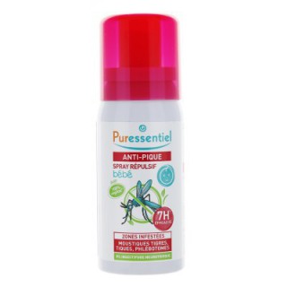 Puressentiel Anti Pique Spray Répulsif Bébé 60 ml