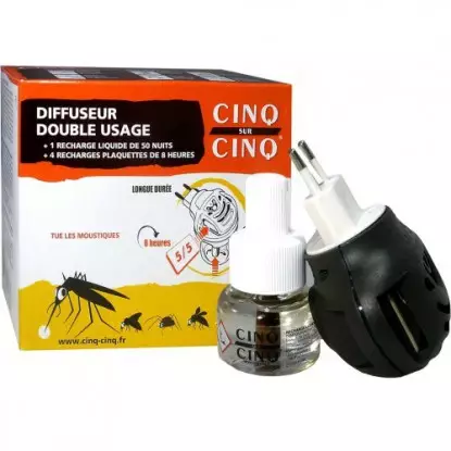 Cinq sur cinq diffuseur double usage